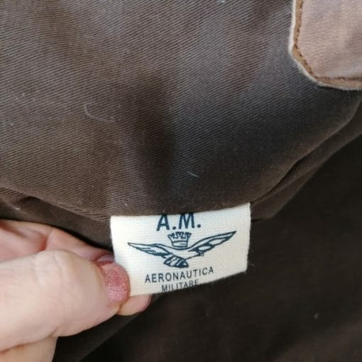 aeronautica militare Cristiano Thiene giubbotto pelle vintage