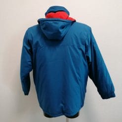 dubin giacca da sci anni 90 azzurra