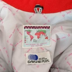 dubin giacca da sci anni 90 azzurra