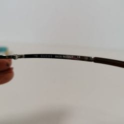 gucci occhiali da sole vintage con custodia primi anni '00