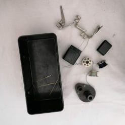 elna grasshopper macchina da cucire anni 50