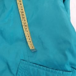 soprabito leggero anni 90 azzurro e verde