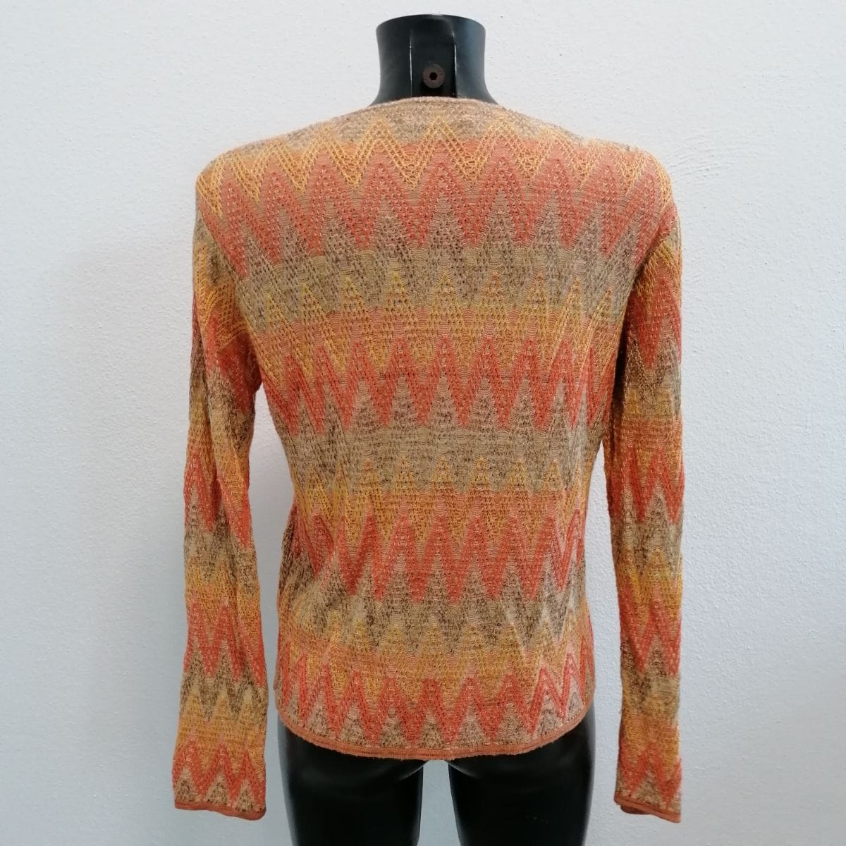missoni cardigan vintage arancione