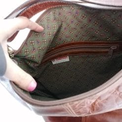 el campero grossa borsa di pelle anni '90