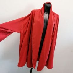soprabito anni 90 leggero rosso