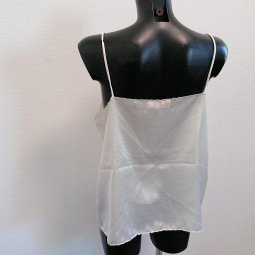 lingerie vintage completo di seta mutandine e top