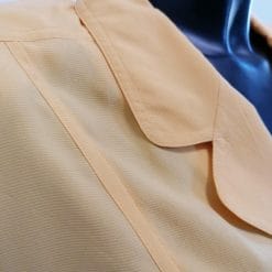 coppia camicie di seta anni y2k giallo e arancione