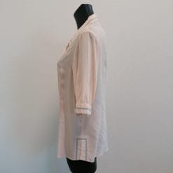 camicia di seta cherie salsomaggiore rosa vintage