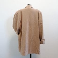 cappotto cachemire anni 90 beige
