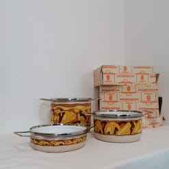 Siltal Carla Agnelli tre pentole anni 70