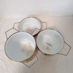 Siltal Carla Agnelli tre pentole anni 70