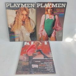 Lotto riviste - 2 Playmen e 1 Kent