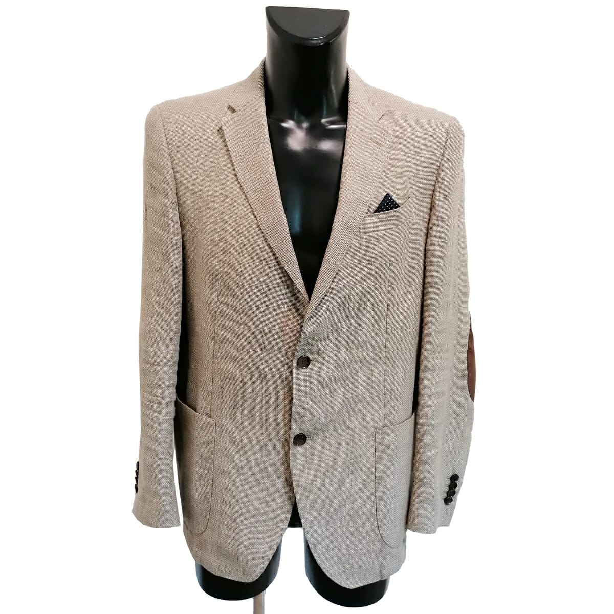 blazer uomo lanificio bottoli lino e cotone biologici, vintage