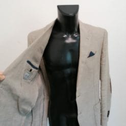 blazer uomo lanificio bottoli lino e cotone biologici, vintage