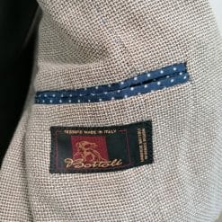 blazer uomo lanificio bottoli lino e cotone biologici, vintage