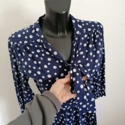 abito a pois anni 50