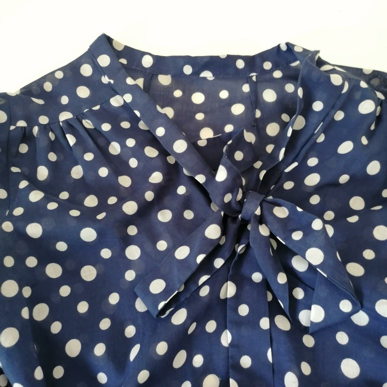 abito a pois anni 50