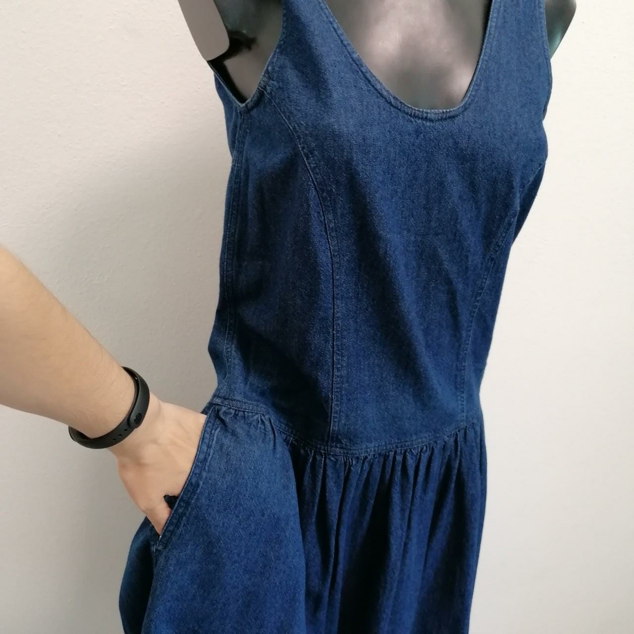 alberta ferretti vintage abito in jeans