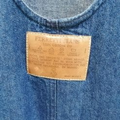 alberta ferretti vintage abito in jeans