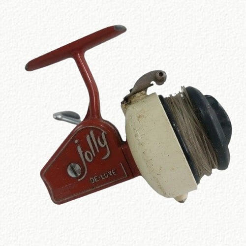 COPTES COPTES JOLLY DE LUXE RED ROSSO Spinning Fishing Reel VINTAGE PESCA
