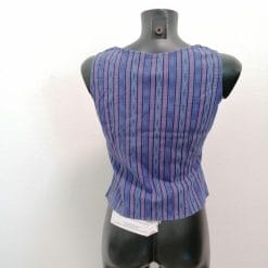 completo top e pantalone vintage viola