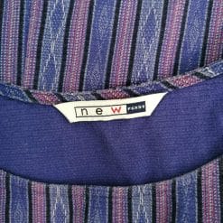 completo top e pantalone vintage viola