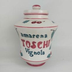 Vaso ceramica Deruta per Amarene Toschi Vignola