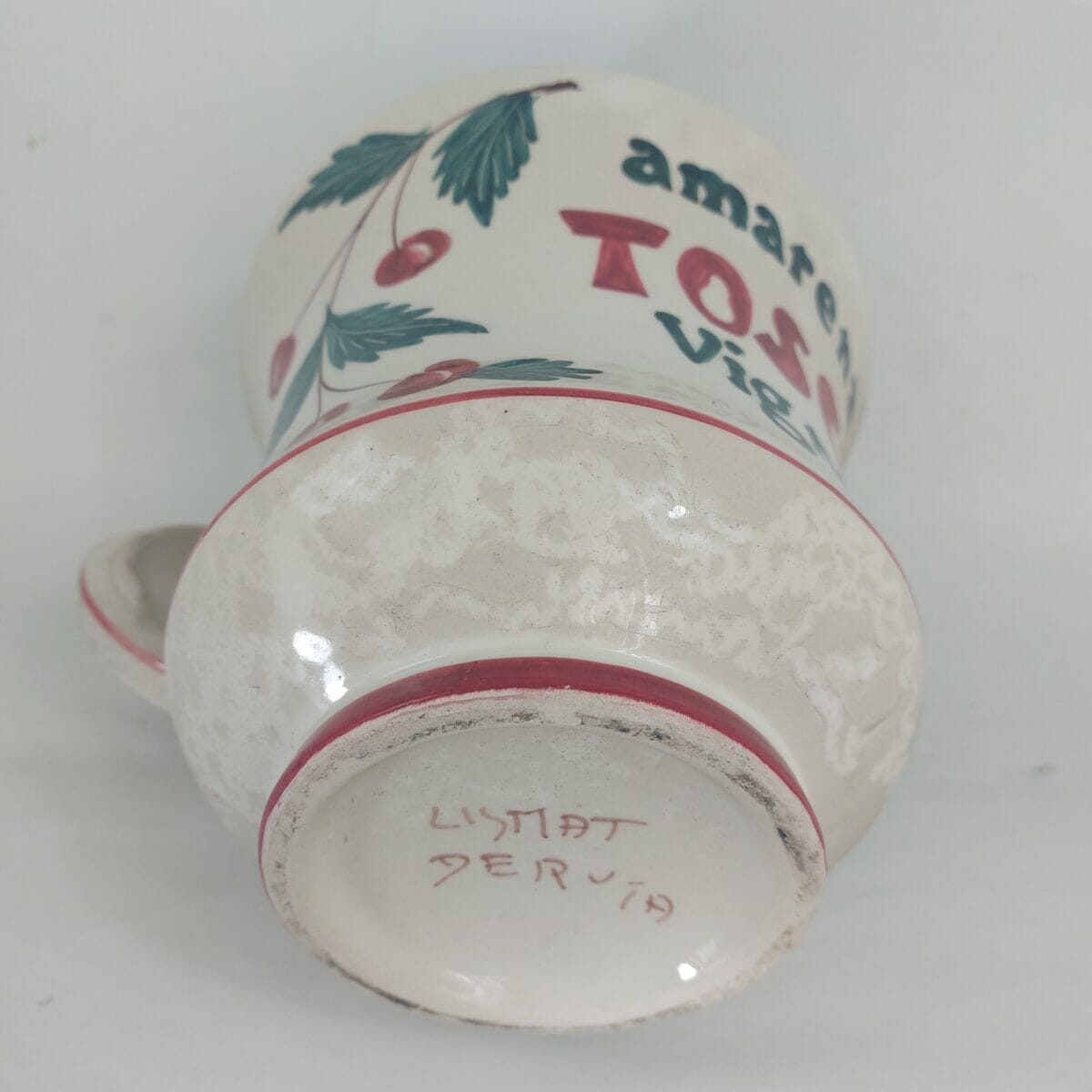 Vaso ceramica Deruta per Amarene Toschi Vignola - immagine 3