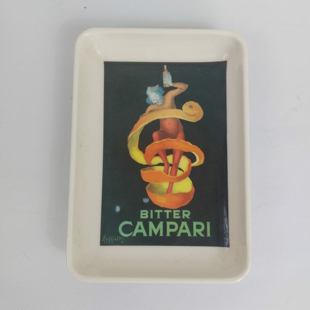 Coppia posacenere / svuotatasche Campari - immagine 2