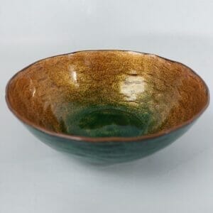 Ciotola in rame smaltato De Poli - piccola