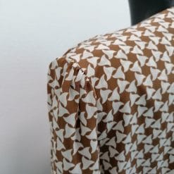 completo in seta vintage abito e cardigan Liolà