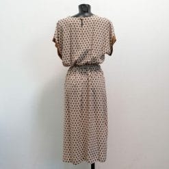 completo in seta vintage abito e cardigan Liolà