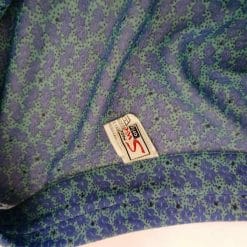 abito vintage semi-trasparente dégradé