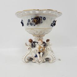 Alternative view of Alzata in ceramica in stile Capodimonte