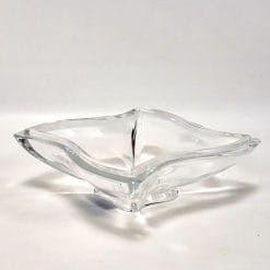 svuotatasche vetro cristallo soffiato vintage