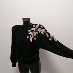 Maglione con lustrini anni '80