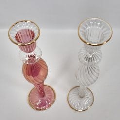 Candelieri in vetro soffiato 28cm
