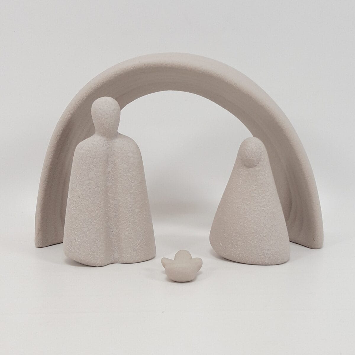 Presepe in pietra cerammica gresmoderno Le Stelle