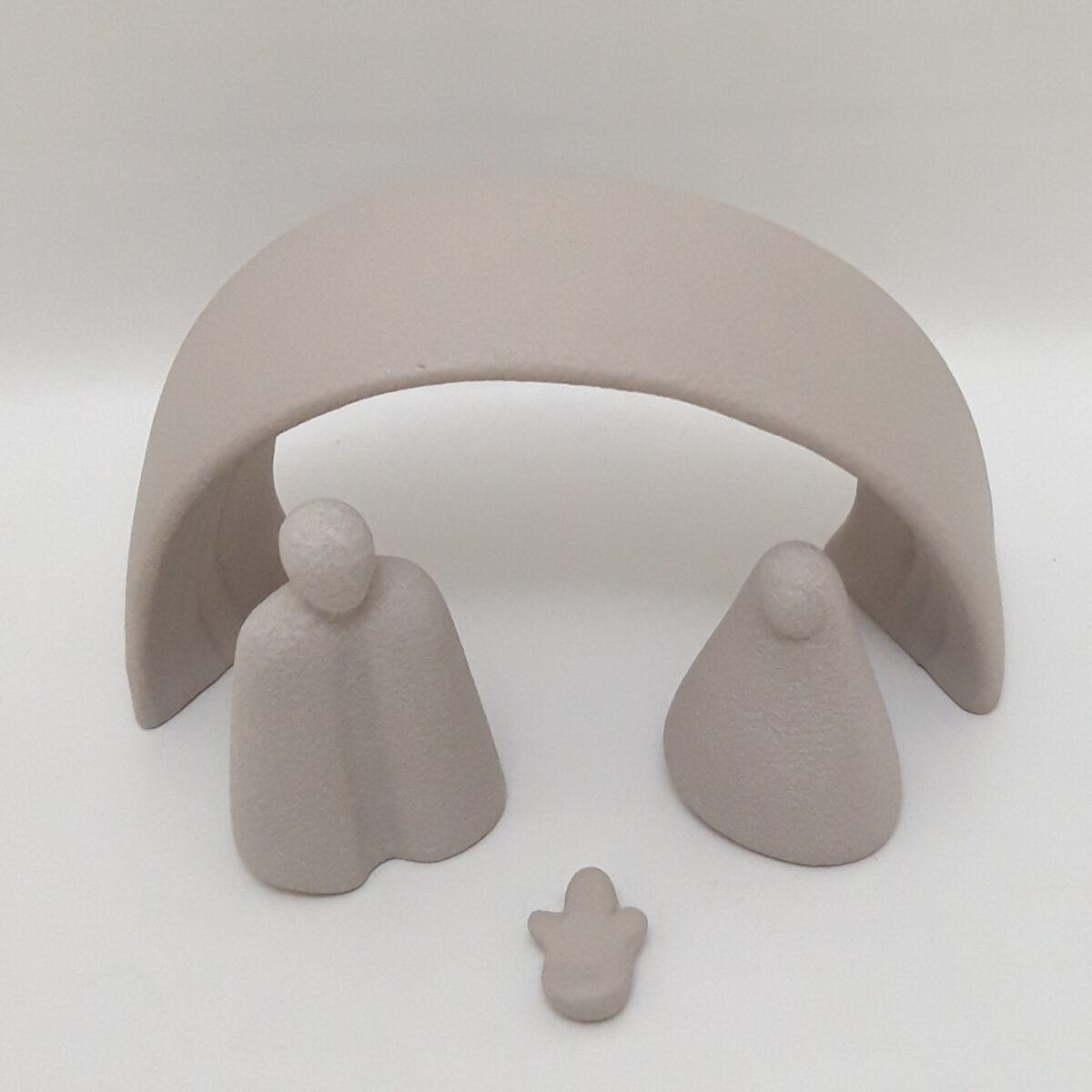 Presepe in pietra cerammica gresmoderno Le Stelle