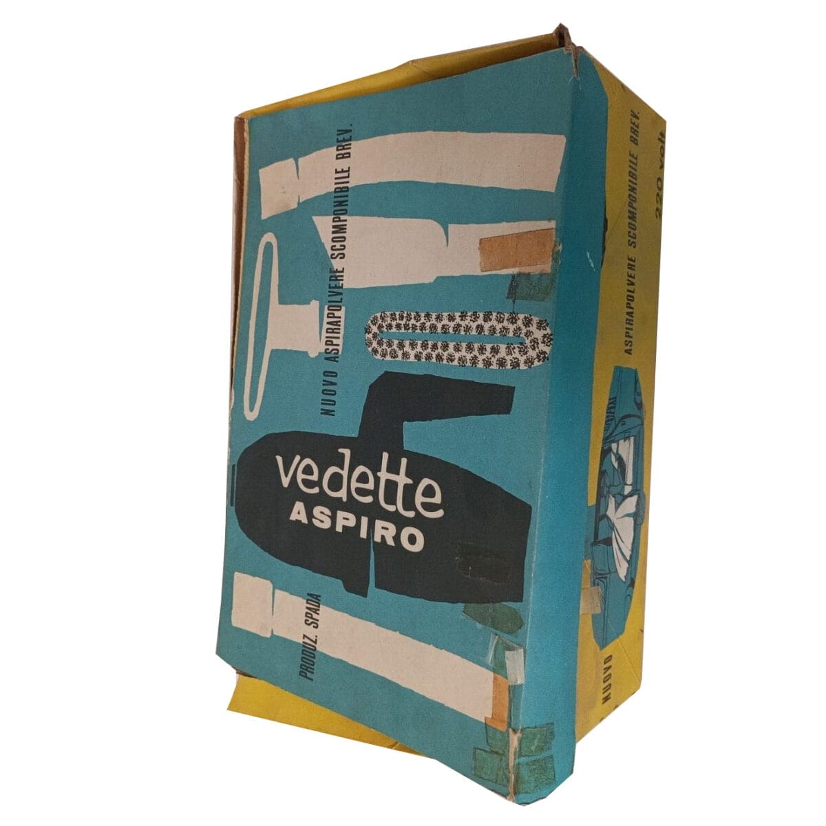 vedette aspiro aspirapolvere anni 60