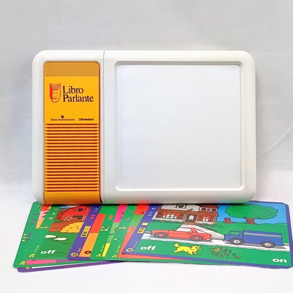 Libro Parlante Texas Instruments 1982 distribuito da Clementoni