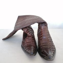 stivali camperos in serpente