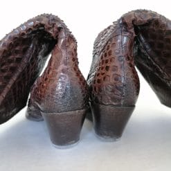 stivali camperos in serpente