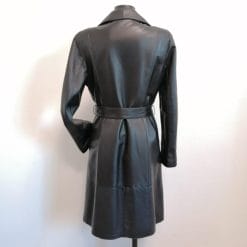 Trench in pelle anni '90