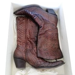 stivali camperos in pelle