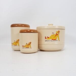 Barattoli biscottiera Mago G Galbusera Vintage