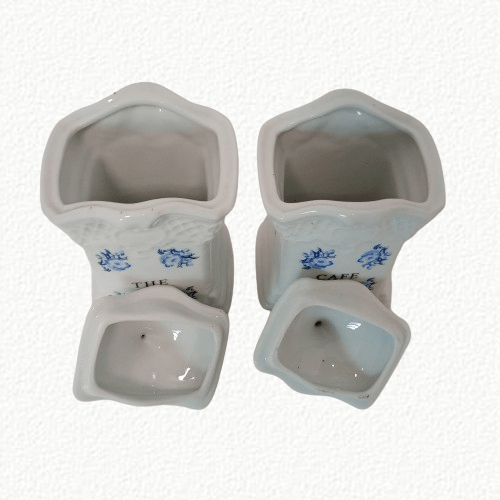 Set contenitori in ceramica di Delft 5 pezzi - immagine 8