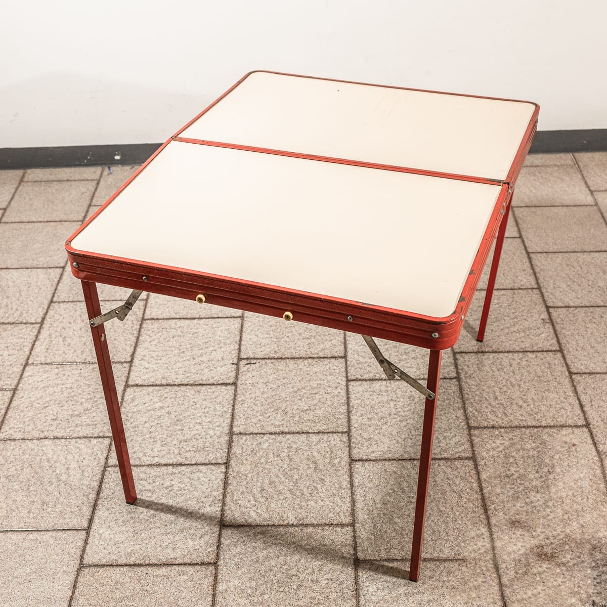 Tavolino da campeggio pieghevole vintage - immagine 2