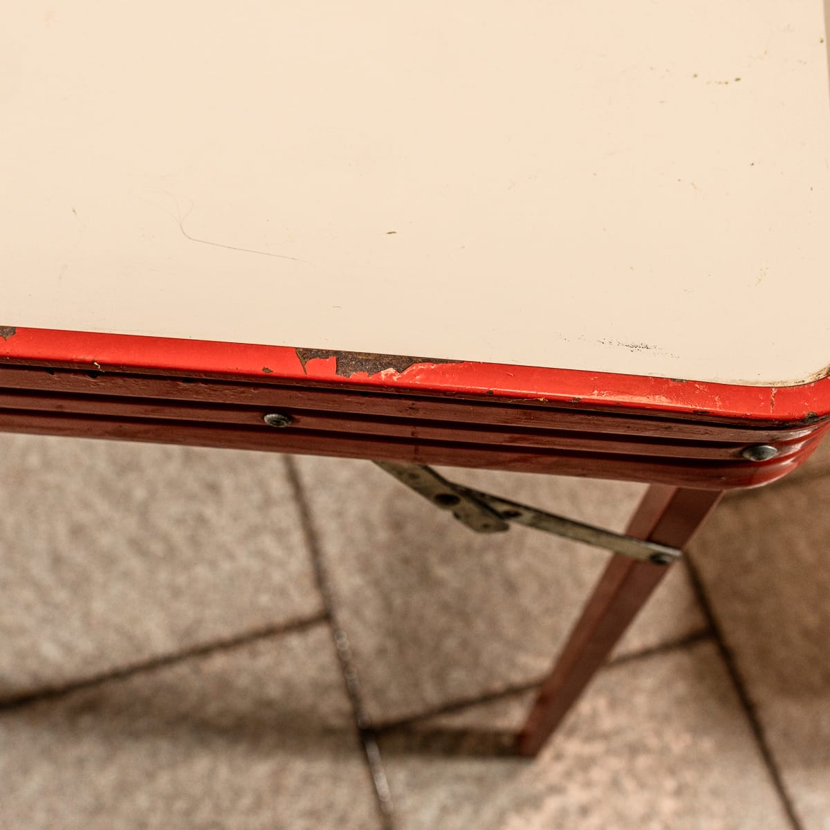 Tavolino da campeggio pieghevole vintage - immagine 12