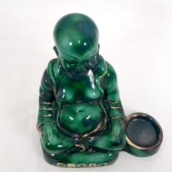 Alternative view of Budda Rendiresto in ceramica - reclame Crodo